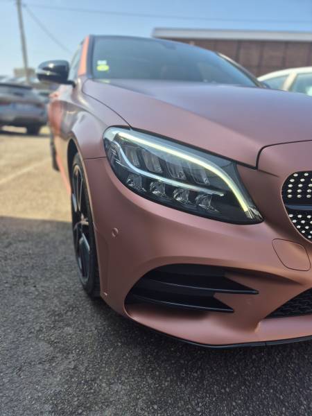 COVERING COMPLET ET TRAITEMENT CERAMIQUE SUR MERCEDES-BENZ CLASSE C A LE HAVRE