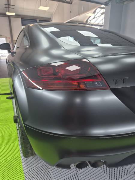 Covering complet, traitement céramique vitres teintées sur Audi TT à Le Havre