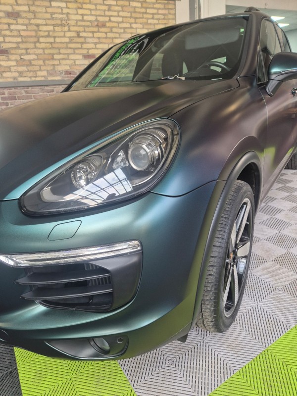 Covering complet sur porsche Cayenne à Le Havre 