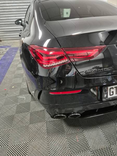 POSE DE FEUX TEINTES SUR MERCEDES BENZ CLA A LE HAVRE