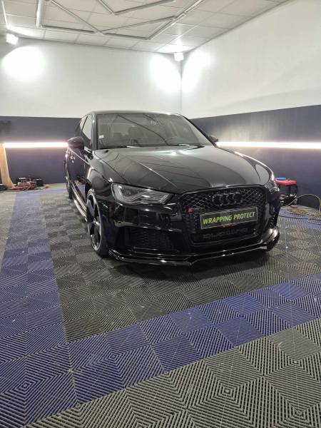 FEUX ET PHARES TEINTES SUR UNE AUDI RS3 A LE HAVRE