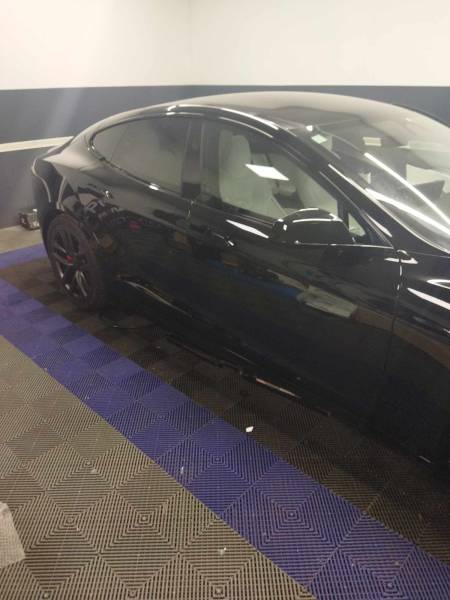 VITRE TEINTEES SUR TESLA MODEL S PLAID