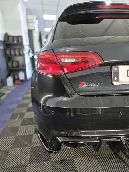 FEUX ET PHARES TEINTES SUR UNE AUDI RS3 A LE HAVRE