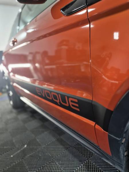 covering bande noir sur Range Rover le havre 