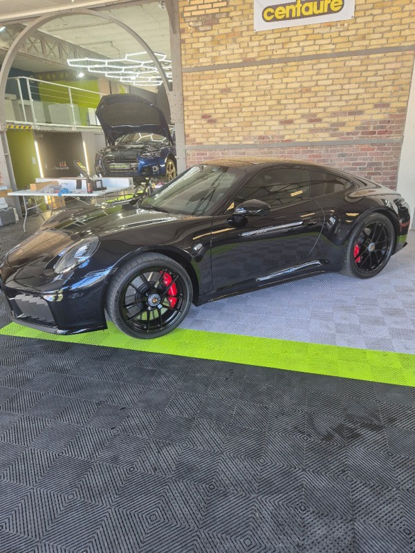 Vitres teintées sur Porsche à Le Havre 