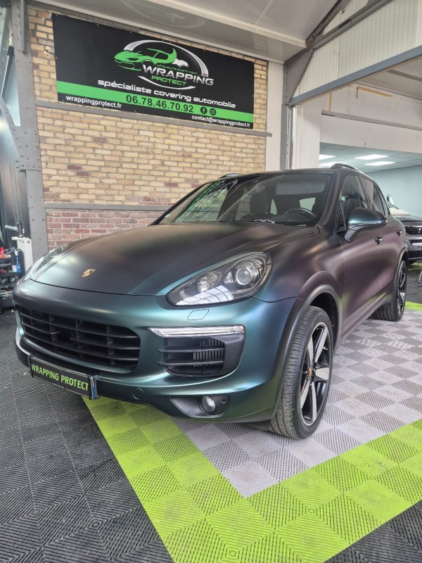Covering complet sur porsche Cayenne à Le Havre 