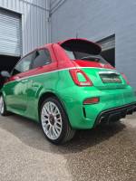 COVERING COMPLET ET TRAITEMENT CERAMIQUE SUR FIAT 500 ABARTH A LE HAVRE