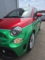 COVERING COMPLET ET TRAITEMENT CERAMIQUE SUR FIAT 500 ABARTH A LE HAVRE