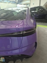 Covering complet violet nacré sur BYD Seal à Le Havre 