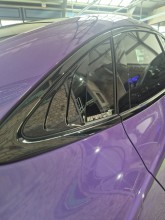 Covering complet violet nacré sur BYD Seal à Le Havre 