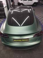 Feux teintés sur Tesla