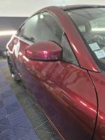 COVERING ROUGE CERISE BRILLANT SUR NISSAN 350Z