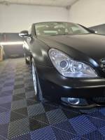 COVERING COMPLET NOIR SATIN SUR MERCEDES BENZ CLS