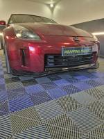 COVERING ROUGE CERISE BRILLANT SUR NISSAN 350Z