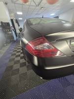 COVERING COMPLET NOIR SATIN SUR MERCEDES BENZ CLS