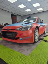 Covering pour voiture de rallye Hunday i20 à Le Havre prés de Rouen